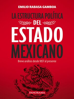 cover image of La estructura política del Estado mexicano